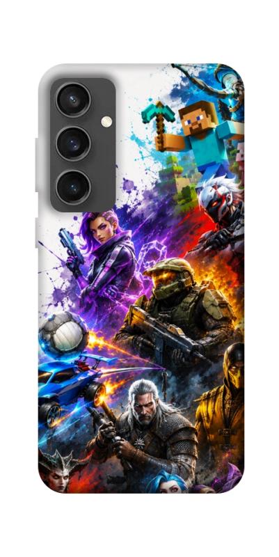 Чехол itsPrint Gameverse для Samsung Galaxy S24 FE, игры, купить оптом с доставкой