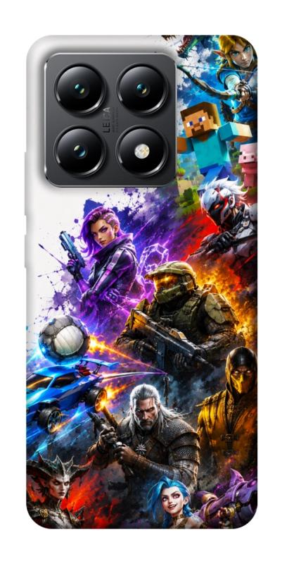 Чехол itsPrint Gameverse для Xiaomi 14T, игры, купить оптом с доставкой