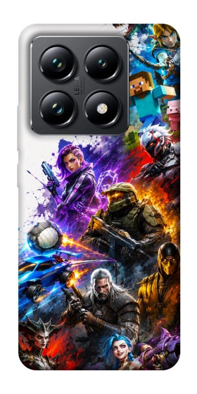 Чехол itsPrint Gameverse для Xiaomi 14T Pro, игры, купить оптом с доставкой
