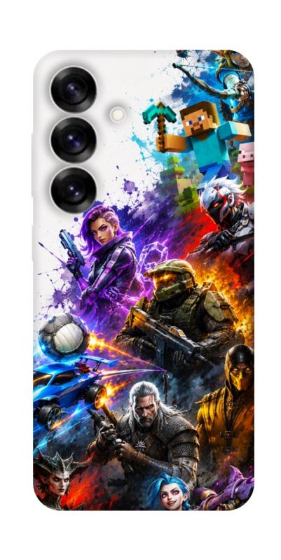 Чехол itsPrint Gameverse для Samsung Galaxy S25+, игры, купить оптом с доставкой