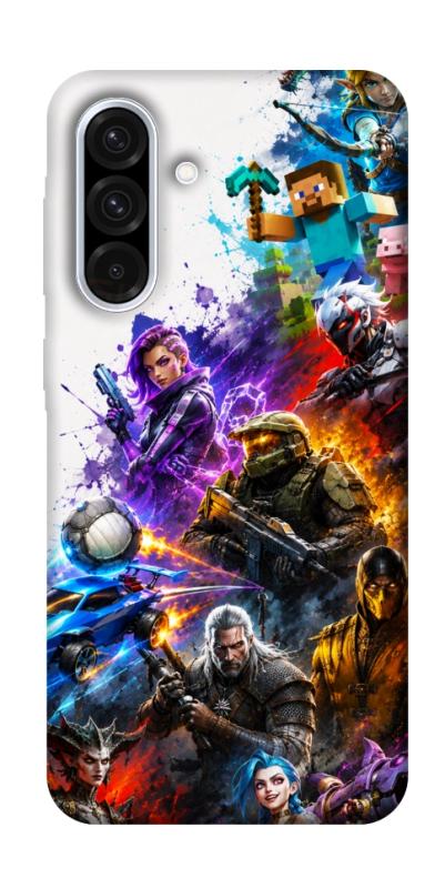 Чехол itsPrint Gameverse для Samsung Galaxy A36 5G, игры, купить оптом с доставкой