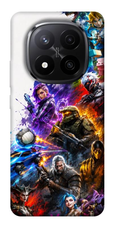 Чехол itsPrint Gameverse для Xiaomi Redmi Note 14 Pro+ 5G, игры, купить оптом с доставкой