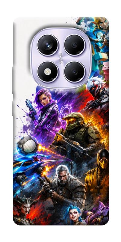Чехол itsPrint Gameverse для Xiaomi Redmi Note 14 Pro 4G, игры, купить оптом с доставкой