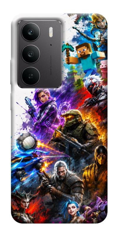 Чехол itsPrint Gameverse для Realme C75, игры, купить оптом с доставкой