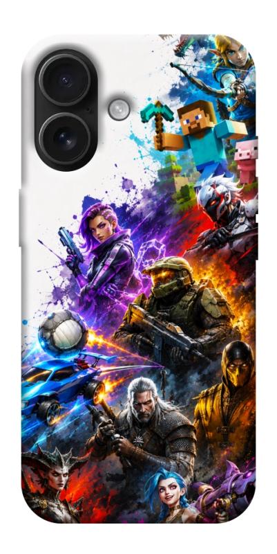 Чехол itsPrint Gameverse для Apple iPhone 17 (6.3"), игры, купить оптом с доставкой
