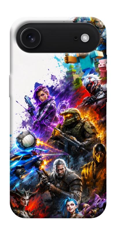 Чехол itsPrint Gameverse для Apple iPhone 17 Air (6.5"), игры, купить оптом с доставкой