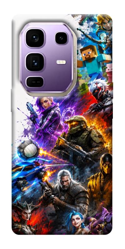 Чехол itsPrint Gameverse для Infinix Note 50 Pro+, игры, купить оптом с доставкой