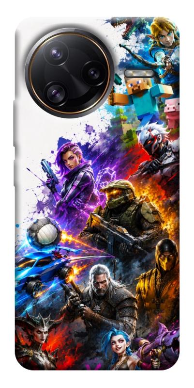 Чехол itsPrint Gameverse для Xiaomi Poco F7, игры, купить оптом с доставкой