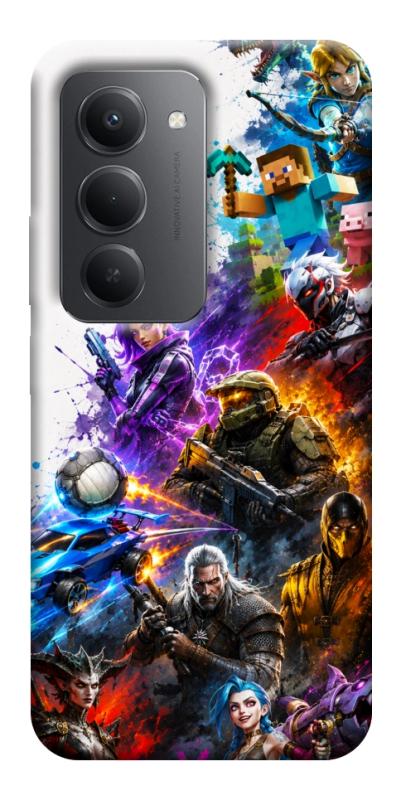 Чехол itsPrint Gameverse для Xiaomi Redmi 15 (EU), игры, купить оптом с доставкой