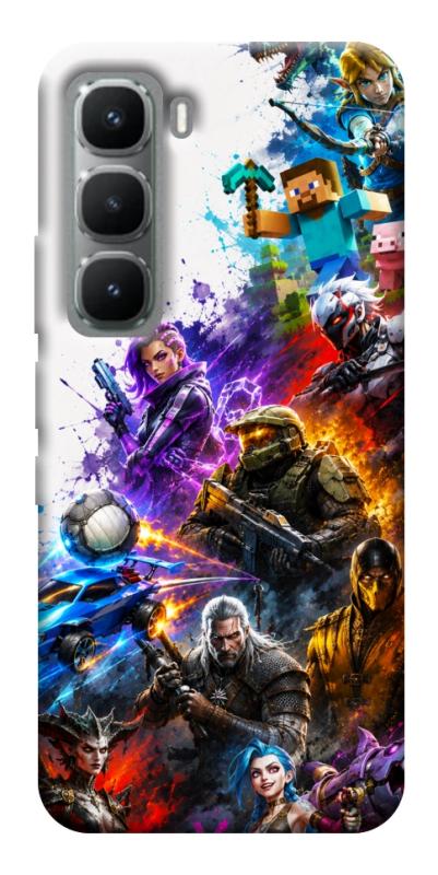 Чехол itsPrint Gameverse для Infinix Hot 60 Pro+, игры, купить оптом с доставкой