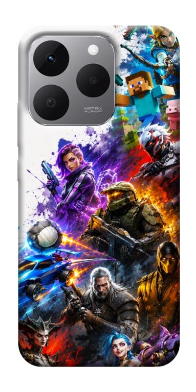 Чехол itsPrint Gameverse для Realme 15T, игры, купить оптом с доставкой