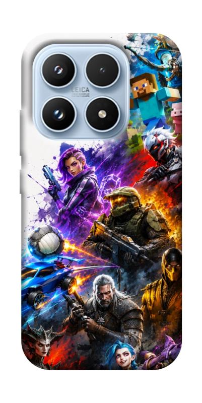 Чехол itsPrint Gameverse для Xiaomi 17 Pro, игры, купить оптом с доставкой