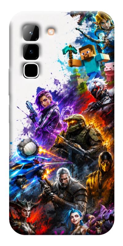 Чехол itsPrint Gameverse для Infinix Hot 70, игры, купить оптом с доставкой