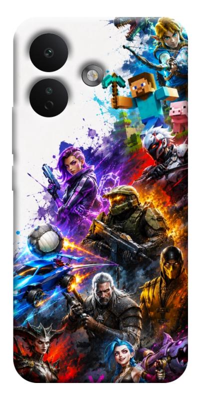 Чохол itsPrint Gameverse для Xiaomi Redmi Note 17 Pro, ігри, купити оптом з доставкою