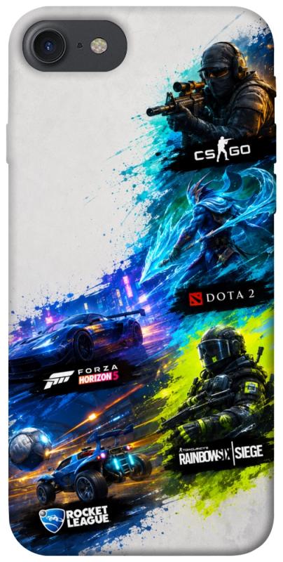 Чохол itsPrint Full Throttle для Apple iPhone 7 / 8 (4.7"), ігри, купити оптом з доставкою