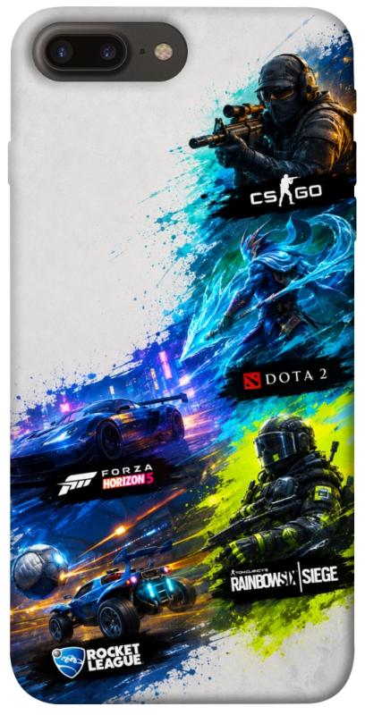 Чохол itsPrint Full Throttle для Apple iPhone 7 plus / 8 plus (5.5"), ігри, купити оптом з доставкою