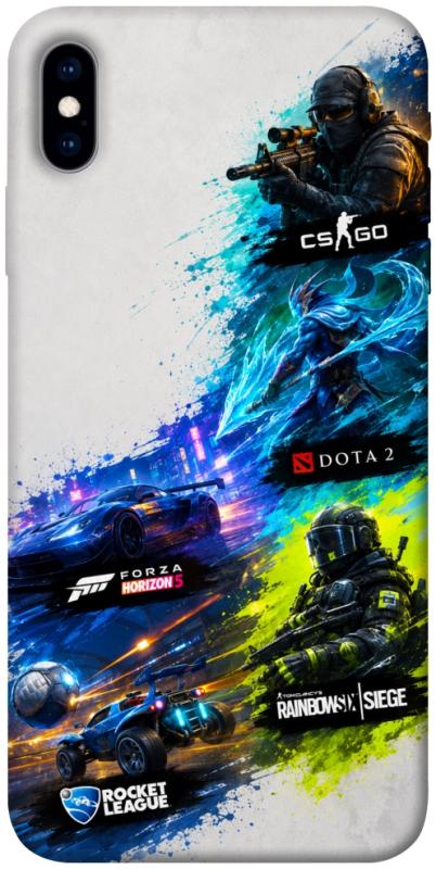 Чохол itsPrint Full Throttle для Apple iPhone X (5.8"), ігри, купити оптом з доставкою