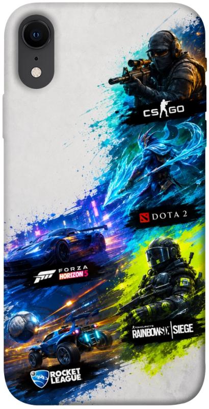 Чехол itsPrint Full Throttle для Apple iPhone XR (6.1"), игры, купить оптом с доставкой