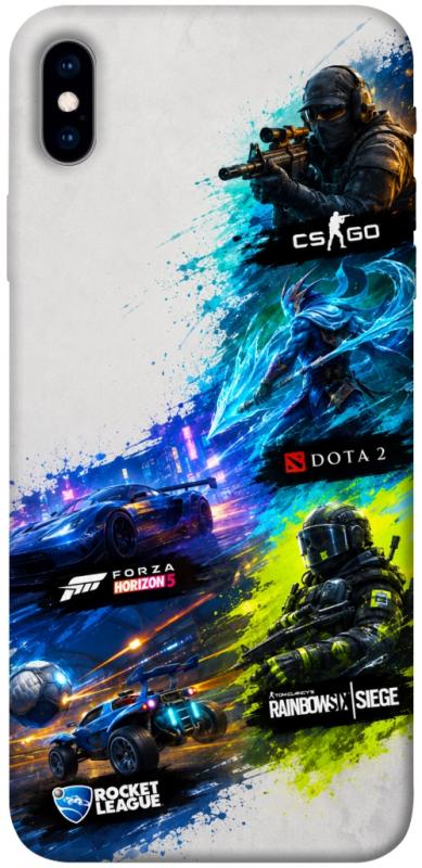 Чехол itsPrint Full Throttle для Apple iPhone XS Max (6.5"), игры, купить оптом с доставкой