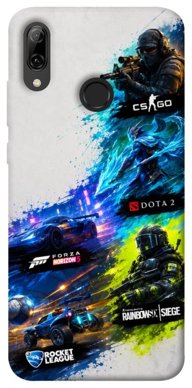 Чехол itsPrint Full Throttle для Huawei P Smart (2019), игры, купить оптом с доставкой