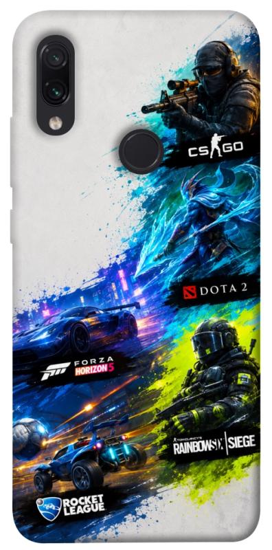 Чехол itsPrint Full Throttle для Xiaomi Redmi Note 7 / Note 7 Pro / Note 7s, игры, купить оптом с доставкой