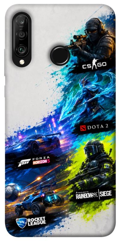 Чохол itsPrint Full Throttle для Huawei P30 lite, ігри, купити оптом з доставкою