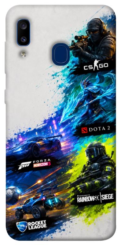 Чохол itsPrint Full Throttle для Samsung Galaxy A20 / A30, ігри, купити оптом з доставкою