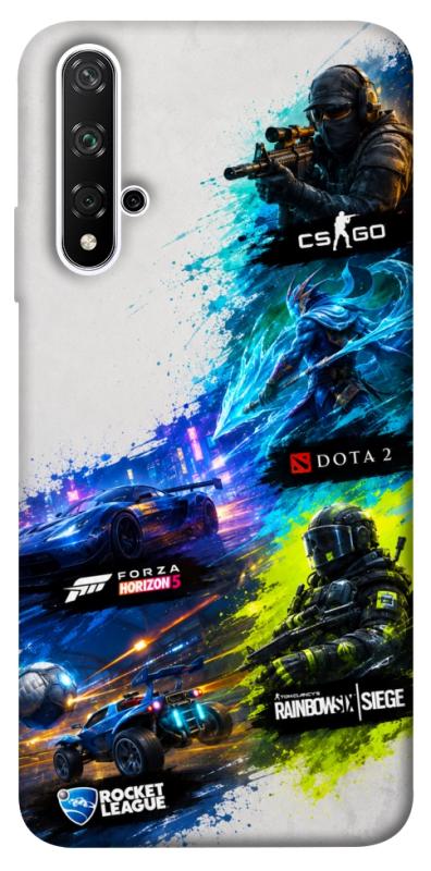Чехол itsPrint Full Throttle для Huawei Honor 20 / Nova 5T, игры, купить оптом с доставкой