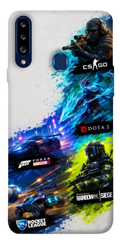 Чохол itsPrint Full Throttle для Samsung Galaxy A20s, ігри, купити оптом з доставкою