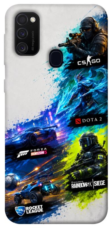 Чохол itsPrint Full Throttle для Samsung Galaxy M30s / M21, ігри, купити оптом з доставкою