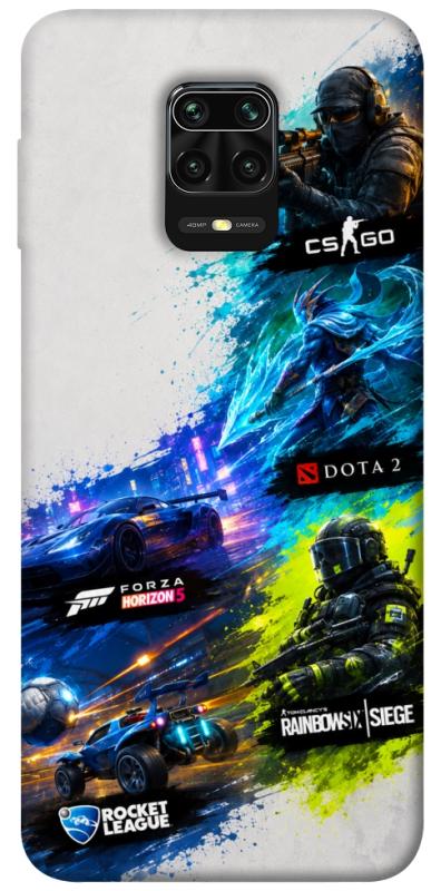 Чехол itsPrint Full Throttle для Xiaomi Redmi Note 9s / Note 9 Pro / Note 9 Pro Max, игры, купить оптом с доставкой