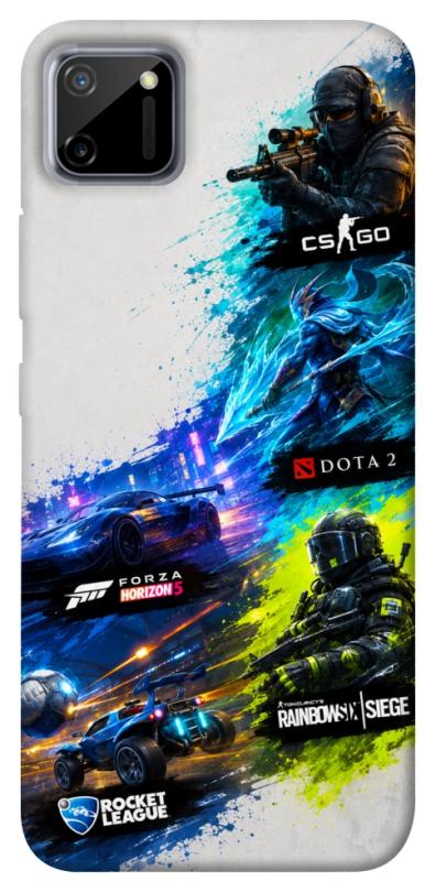 Чехол itsPrint Full Throttle для Realme C11, игры, купить оптом с доставкой