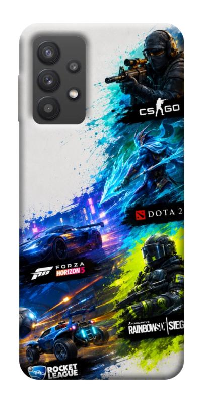 Чехол itsPrint Full Throttle для Samsung Galaxy A32 (A326B) 5G, игры, купить оптом с доставкой