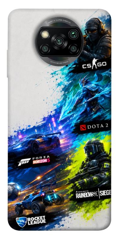 Чехол itsPrint Full Throttle для Xiaomi Poco X3 NFC / Poco X3 Pro, игры, купить оптом с доставкой
