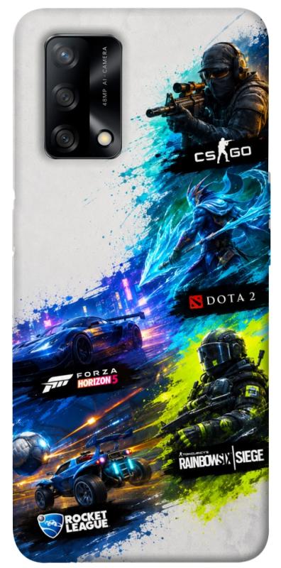 Чохол itsPrint Full Throttle для Oppo A74 4G, ігри, купити оптом з доставкою