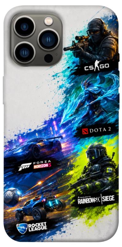 Чехол itsPrint Full Throttle для Apple iPhone 13 Pro Max (6.7"), игры, купить оптом с доставкой