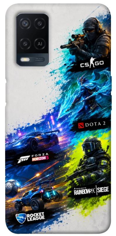 Чехол itsPrint Full Throttle для Oppo A16s / A16, игры, купить оптом с доставкой