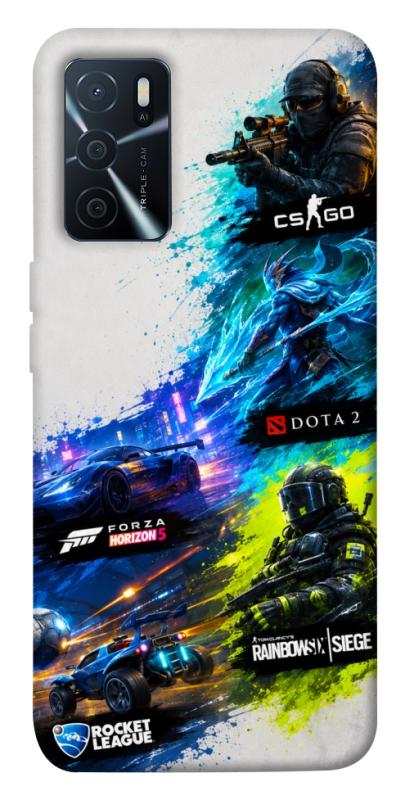 Чохол itsPrint Full Throttle для Oppo A16s / A16, ігри, купити оптом з доставкою