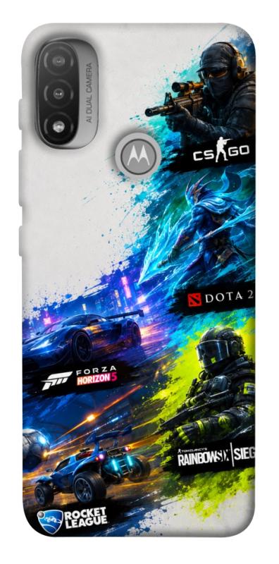 Чехол itsPrint Full Throttle для Motorola Moto E20, игры, купить оптом с доставкой