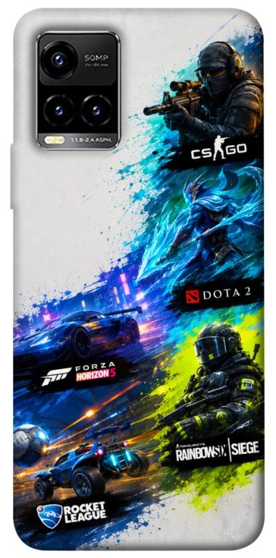 Чехол itsPrint Full Throttle для Vivo Y21 / Y33s, игры, купить оптом с доставкой