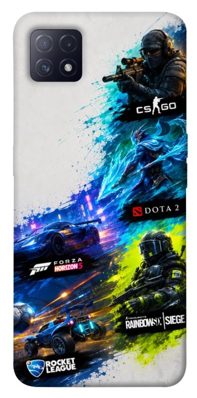 Чехол itsPrint Full Throttle для Oppo A72 5G / A73 5G, игры, купить оптом с доставкой