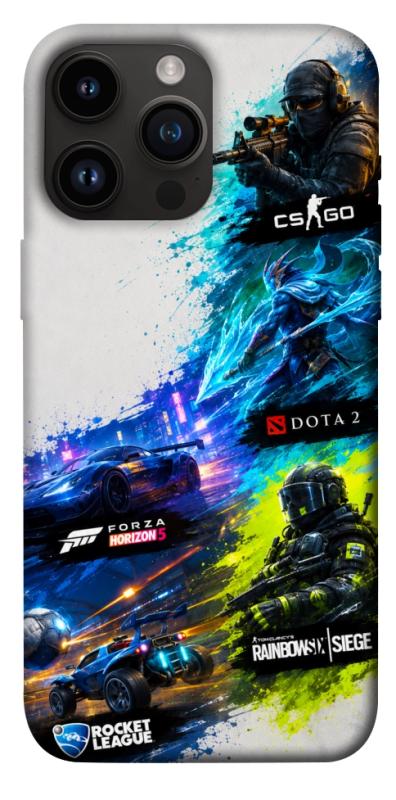 Чохол itsPrint Full Throttle для Apple iPhone 14 Pro Max (6.7"), ігри, купити оптом з доставкою