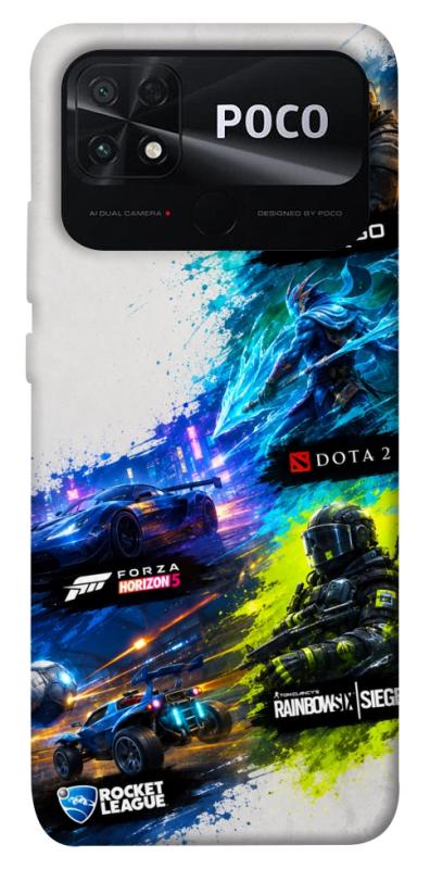 Чохол itsPrint Full Throttle для Xiaomi Poco C40, ігри, купити оптом з доставкою