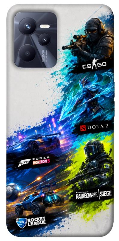 Чехол itsPrint Full Throttle для Realme C35, игры, купить оптом с доставкой