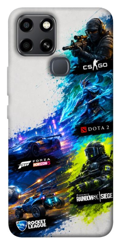 Чохол itsPrint Full Throttle для Infinix Smart 6, ігри, купити оптом з доставкою