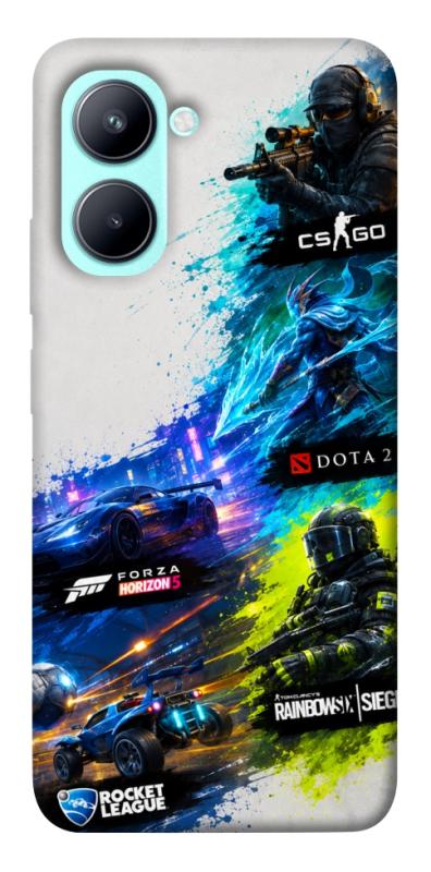 Чехол itsPrint Full Throttle для Realme C33, игры, купить оптом с доставкой