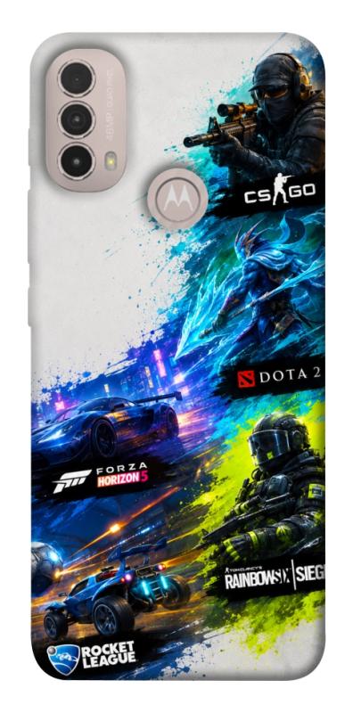 Чохол itsPrint Full Throttle для Motorola Moto E40, ігри, купити оптом з доставкою