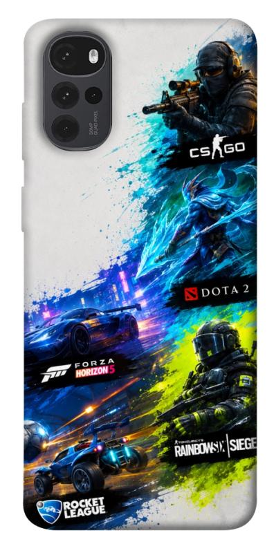 Чехол itsPrint Full Throttle для Motorola Moto G22, игры, купить оптом с доставкой