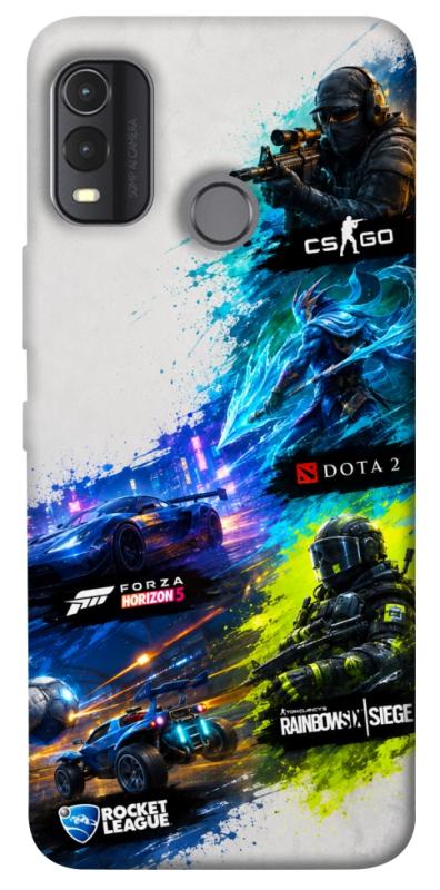 Чехол itsPrint Full Throttle для Nokia G11 Plus, игры, купить оптом с доставкой