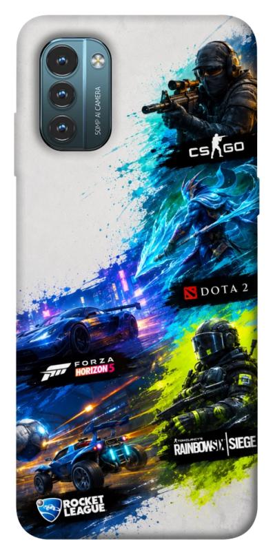 Чехол itsPrint Full Throttle для Nokia G21, игры, купить оптом с доставкой